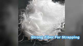 Высокопрочное девственное полиэфирное волокно для обвязки